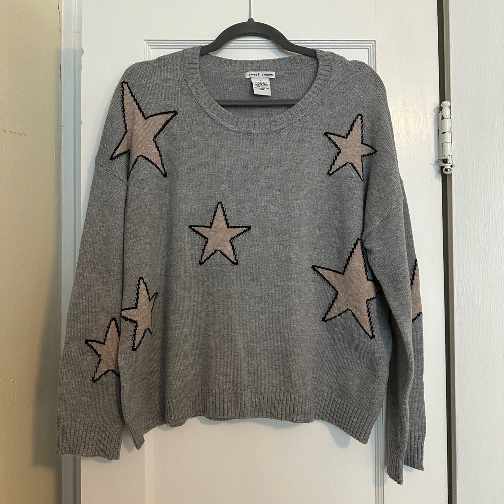 Sweet Romeo Star Sweater